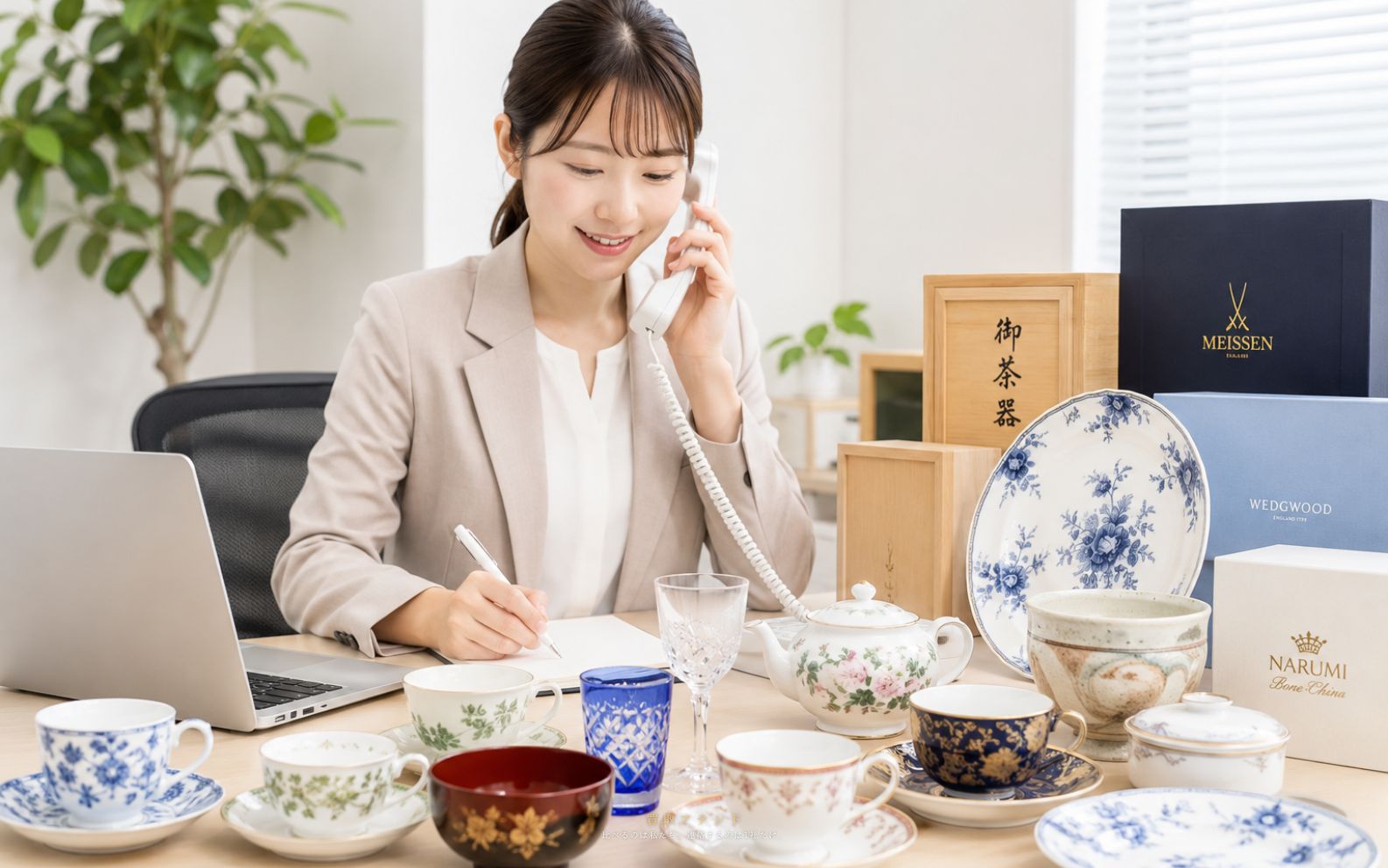 食器の出張買取店を1社だけ厳選｜買取アテンド