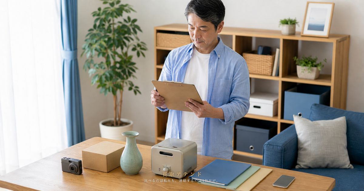 出張買取店の選び方|失敗しないための確認項目